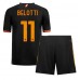 AS Roma Andrea Belotti #11 Babykleding Derde Shirt Kinderen 2023-24 Korte Mouwen (+ korte broeken)